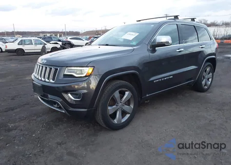 2014 Jeep Grand Cherokee Overland from USA, damaged, VIN 1C4RJFCT2EC163526